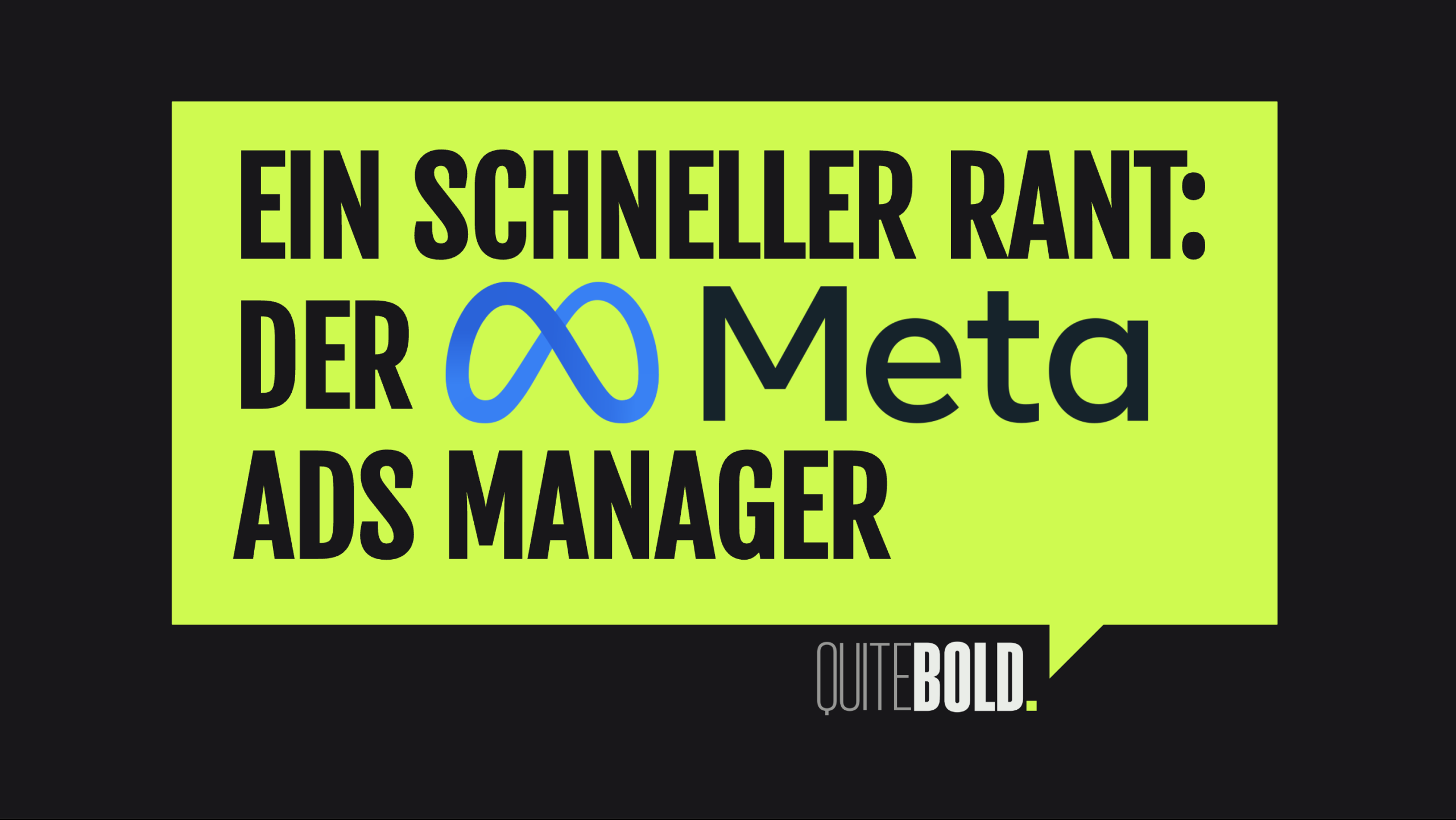 Der Meta Ads Manager - Performance Marketing