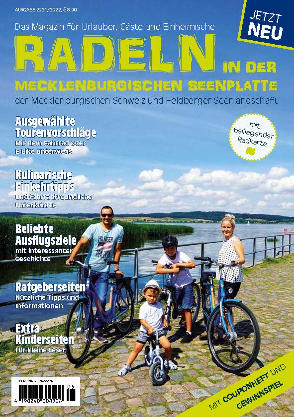 Magazin "Radeln in der Mecklenburgischen Seenplatte, der Mecklenburger  Schweiz und Feldberger Seenlandschaft" - Radfahrland-MV.de