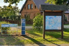 Verschließbare E-Bike Ladestation in der Gemeinde Wustrow