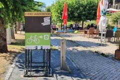 E-Bike Ladestation am  "Hotel Eldenburg" in Lübz