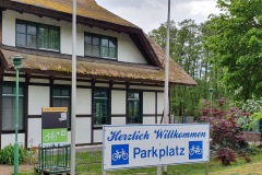 Vorderseite der Ladestation Pension & Restaurant Lenzer Krug