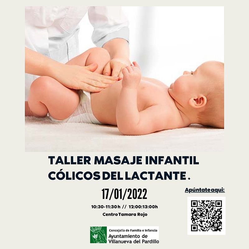 Taller de masaje Infantil para cólicos del lactante en Villanueva del  Pardillo – Radio Madrid Sierra