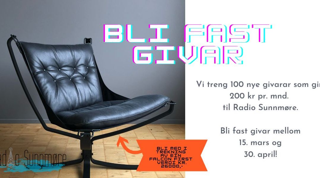 Bli fast givar til Radio Sunnmøre