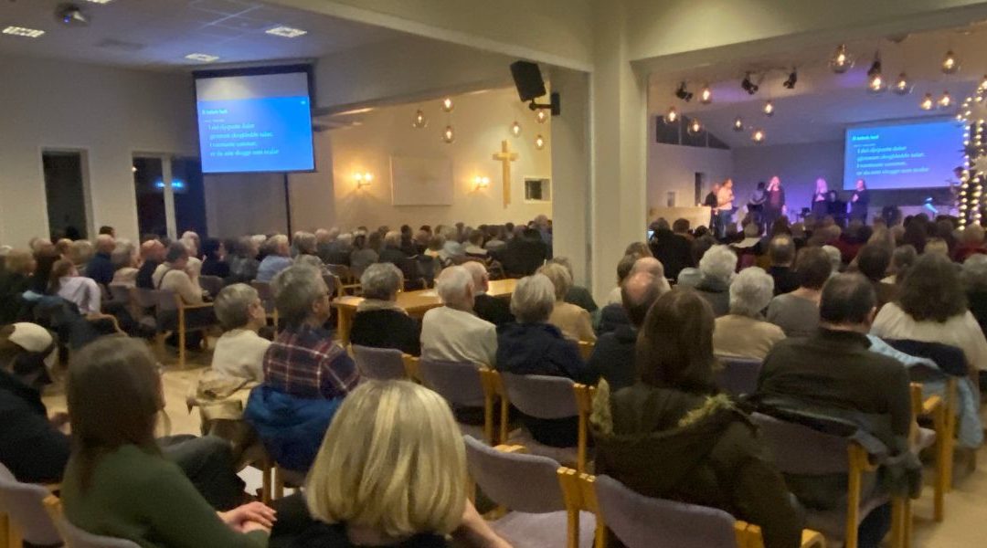 Fullt hus på Molde bedehus