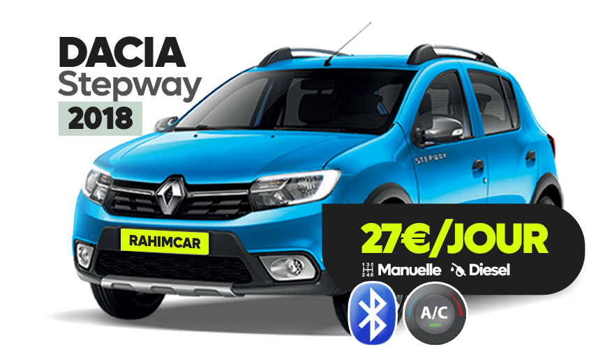 Dacia Stepway Bleu - 2018