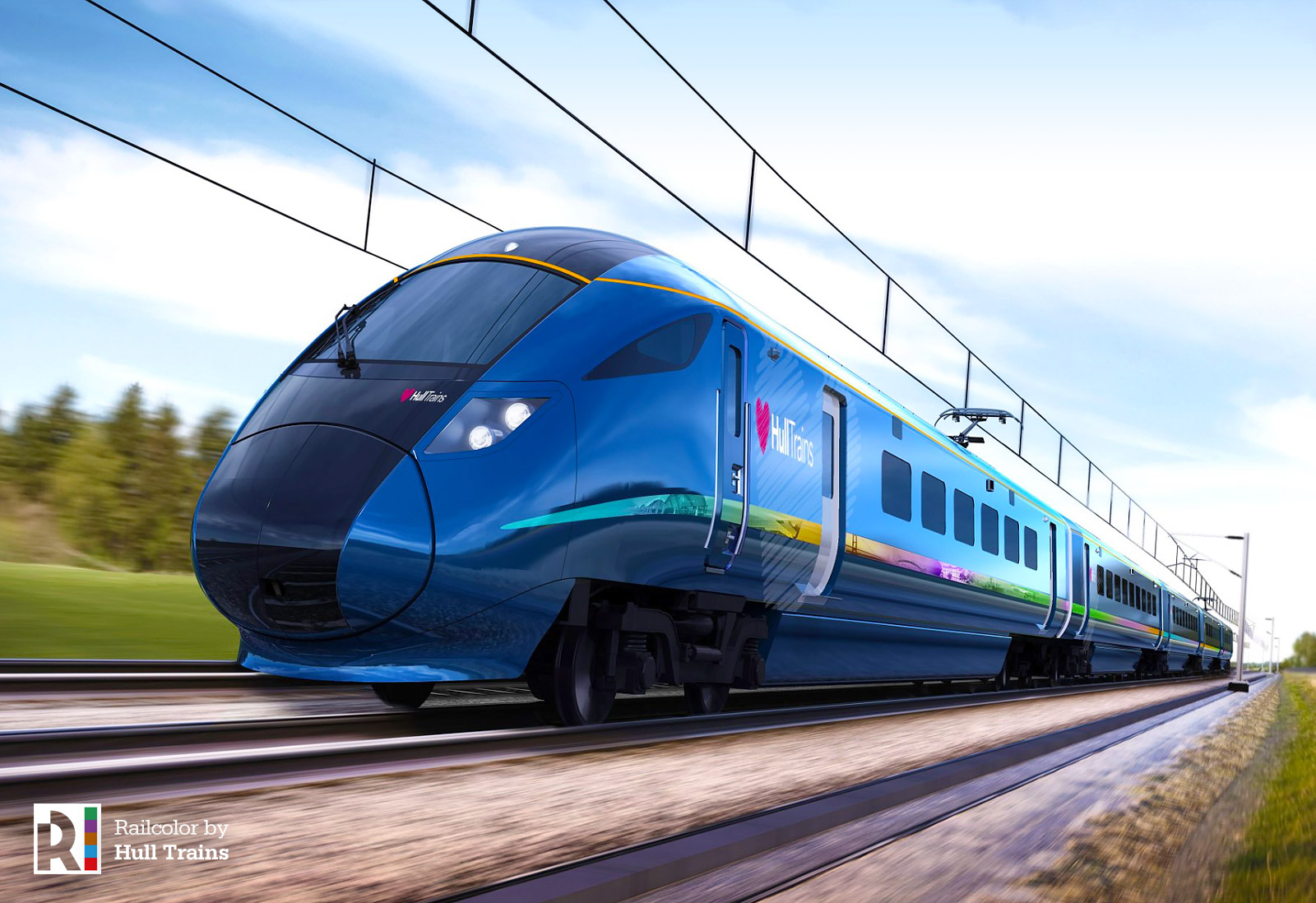 [UK / Expert] Hull Trains reveals exterior design of its AT300 EMUs ...