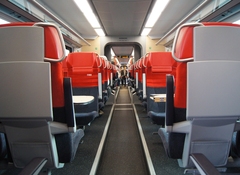 Interior of CityJet no. 4746 030. 