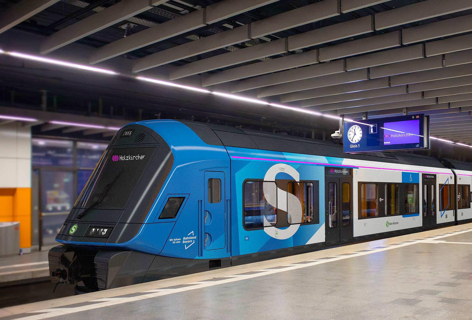 [passenger / FREE] The bavarian look of the new Munich’s S-Bahn ...