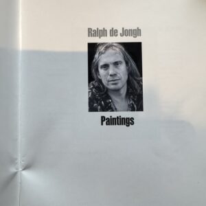 paintings boek uitgave 1 43 pagina's a 3 oplage 25 genummerd
