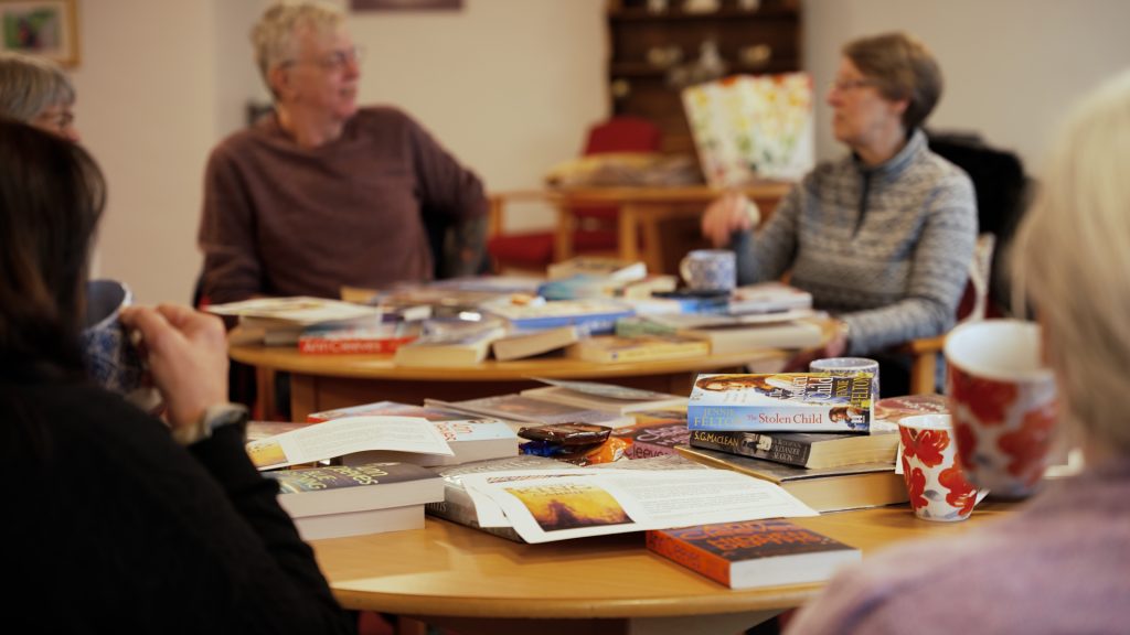 A Reading for Wellbeing group in the North East