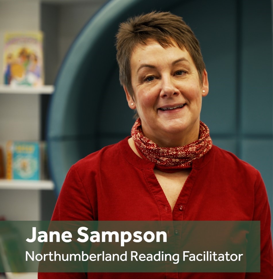 Jane Sampson, Reading for Wellbeing Northumberland Reading Facilitator