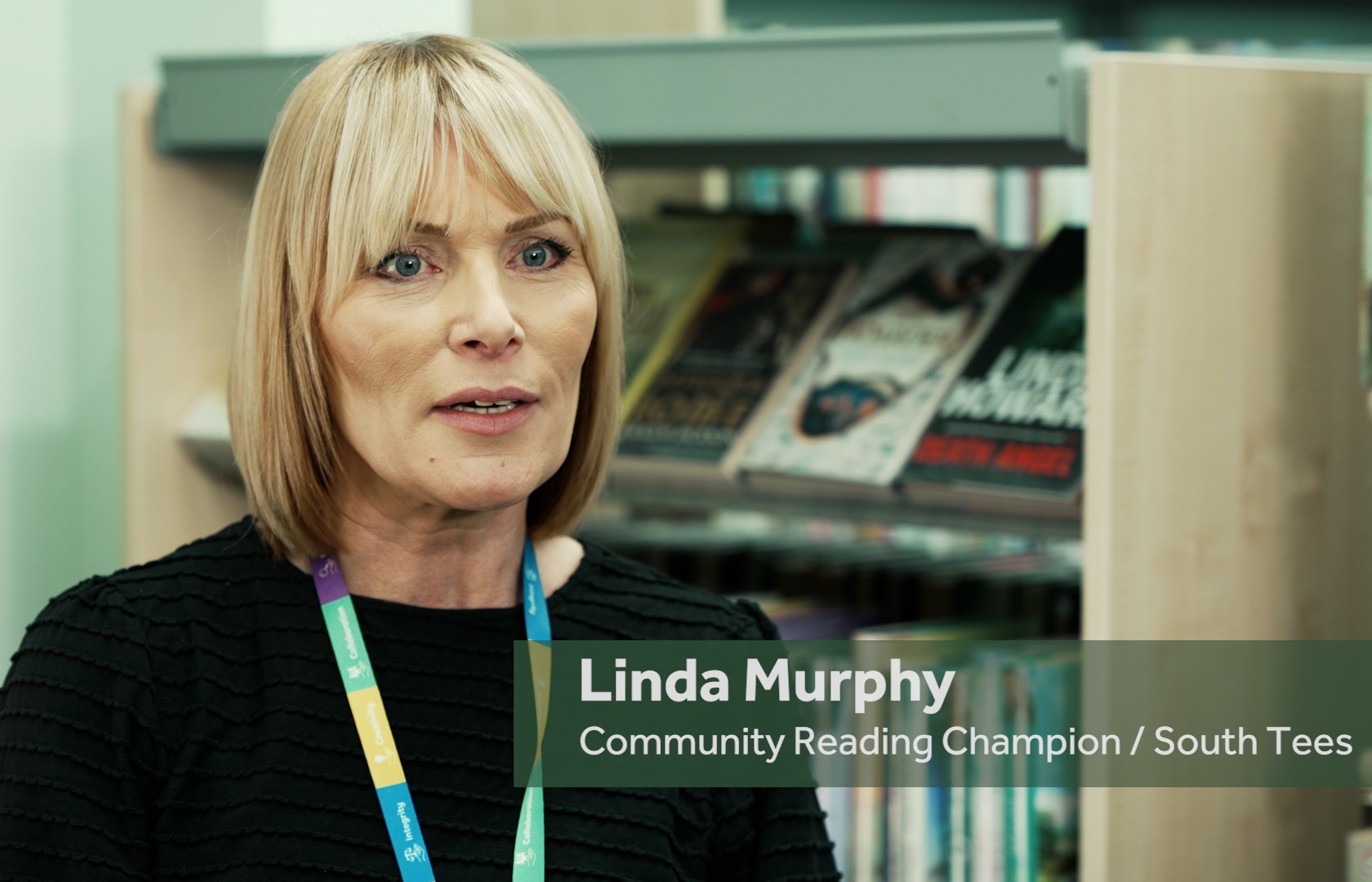Linda Murphy, Reading for Wellbeing Community Reading Champion, South Tees