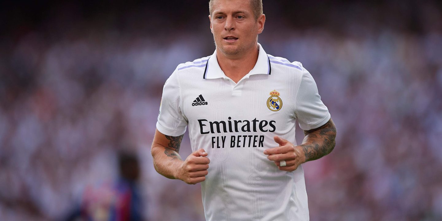 Toni Kroos sous le maillot du Real Madrid en 2022/2023