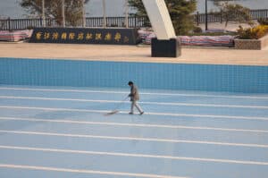 Image of empty pool