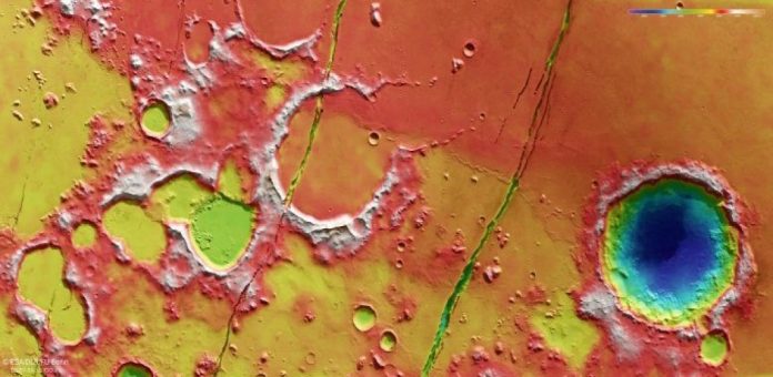 Marte mostra segni di vita geologica