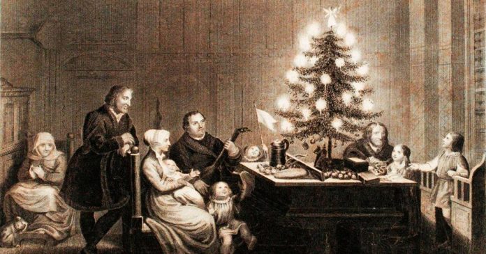 L'origine e la storia dell'albero di Natale