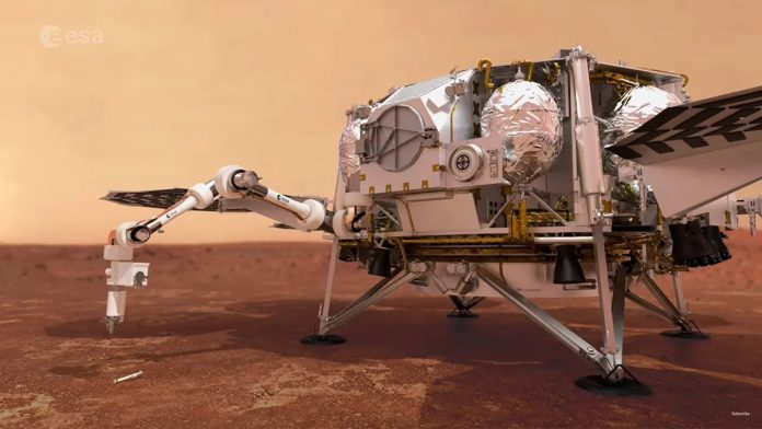 Un braccio robotico aiuterà a portare campioni marziani sulla Terra