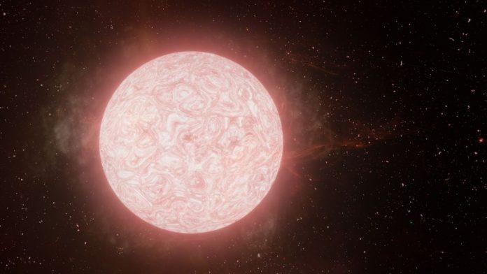 Spiegato il comportamento anomalo di una stella che ultimamente è cresciuta in luminosità