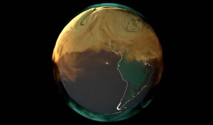 Animazioni della NASA mostrano la Terra soffocata dalle emissioni di CO2
