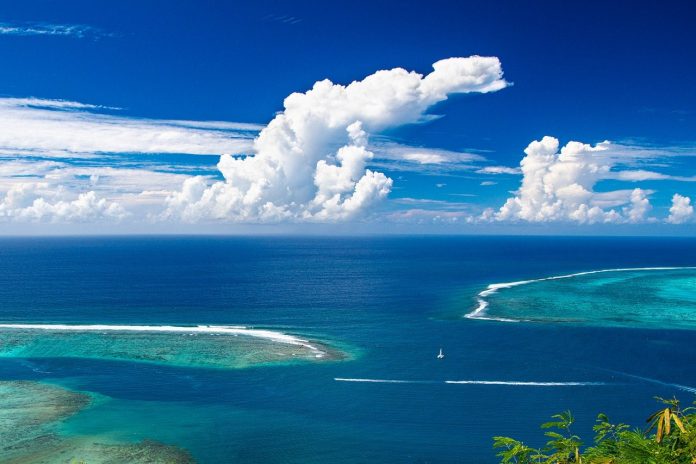 La corrente oceanica protegge alcune barriere coralline nel Pacifico