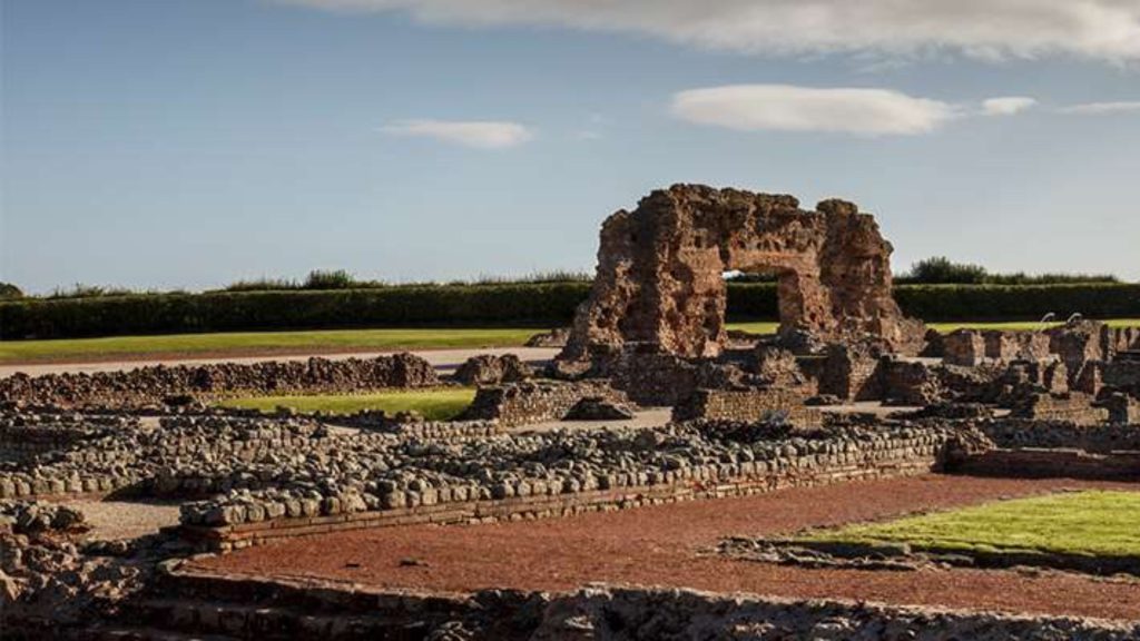 Sito di scavo di Wroxeter.
