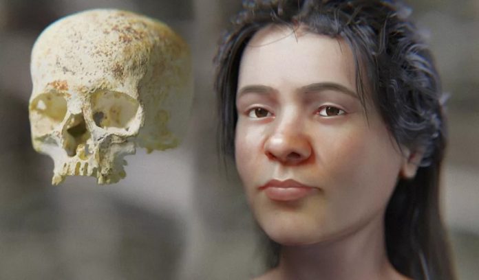 Ricostruito il volto di una donna vissuta 3.800 anni fa