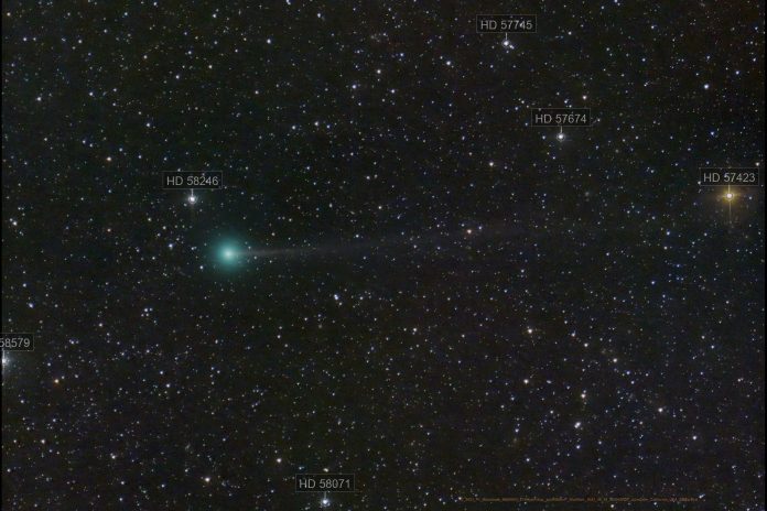 Una nuova cometa visibile ad occhio nudo potrebbe presto illuminare il cielo notturno