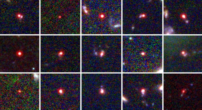 JWST individua enormi buchi neri nell'universo primordiale