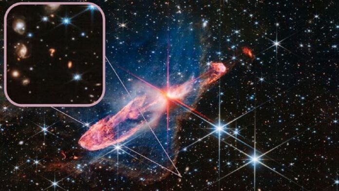 Il telescopio James Webb ha individuato due galassie in collisione?