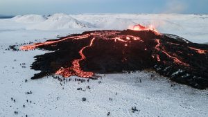 Eruzione vulcano Islanda 2023