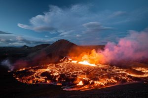 Eruzione vulcano Islanda 2023