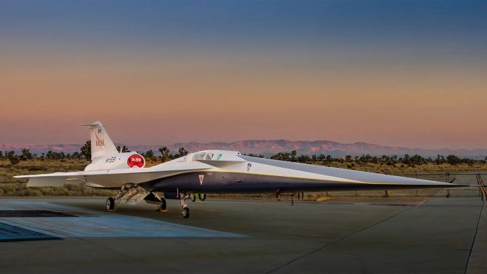 X-59 aircraft