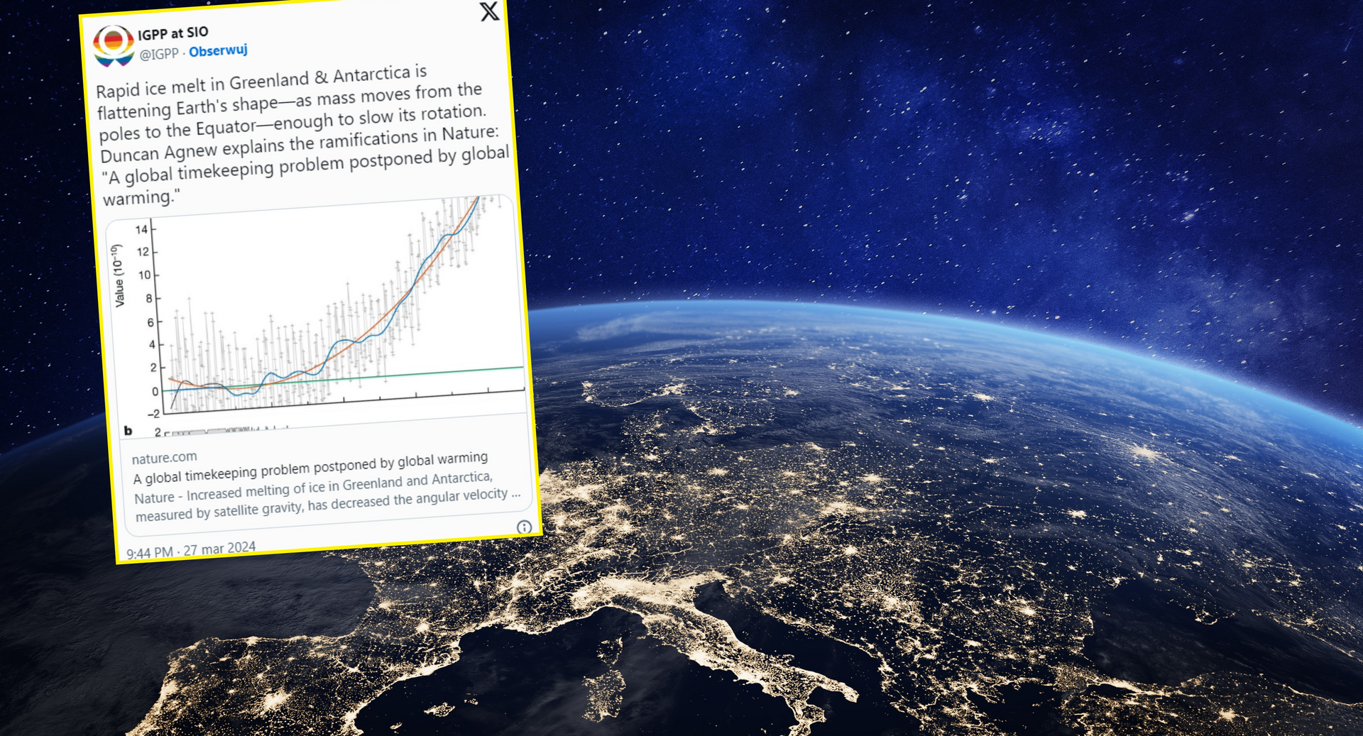 Cronometraggio globale