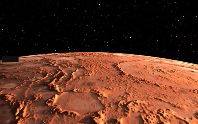 Impatto da cratere su Marte