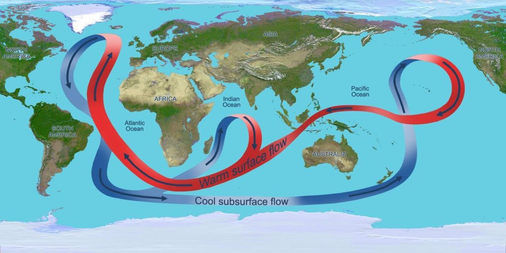Le correnti oceaniche dinamiche e l'impatto sul clima globale
