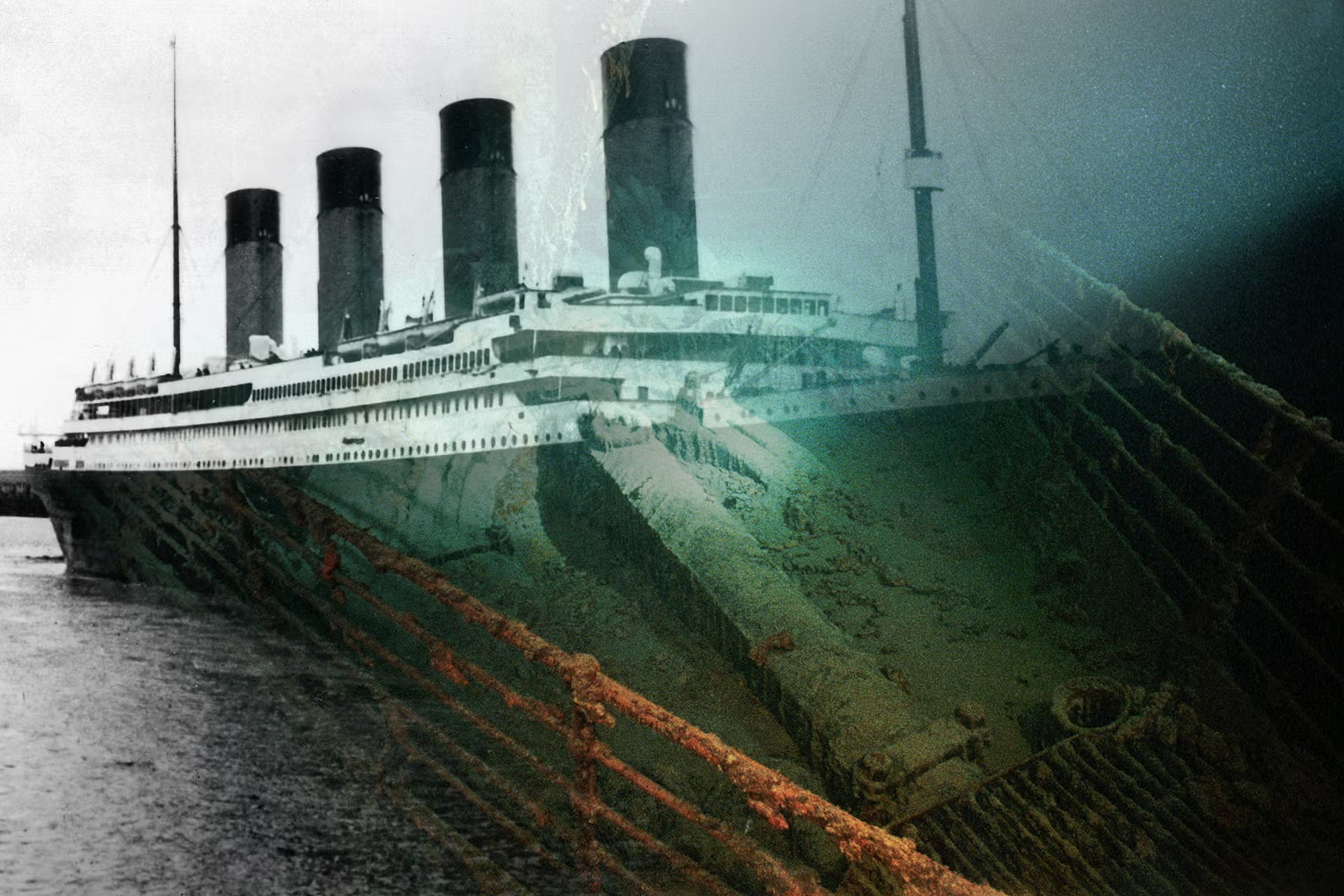 Foto dell'iceberg del Titanic