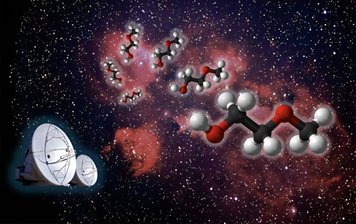 2-metossietanolo: una molecola da 13 atomi nel cosmo