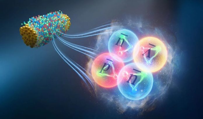 Scoperto il nucleo di antimateria più pesante