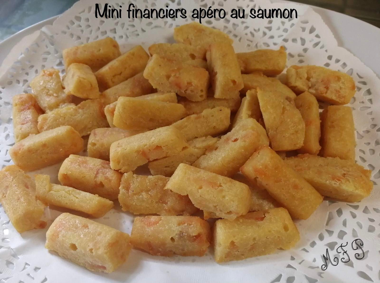 Minis Financiers salés au saumon Cake Factory