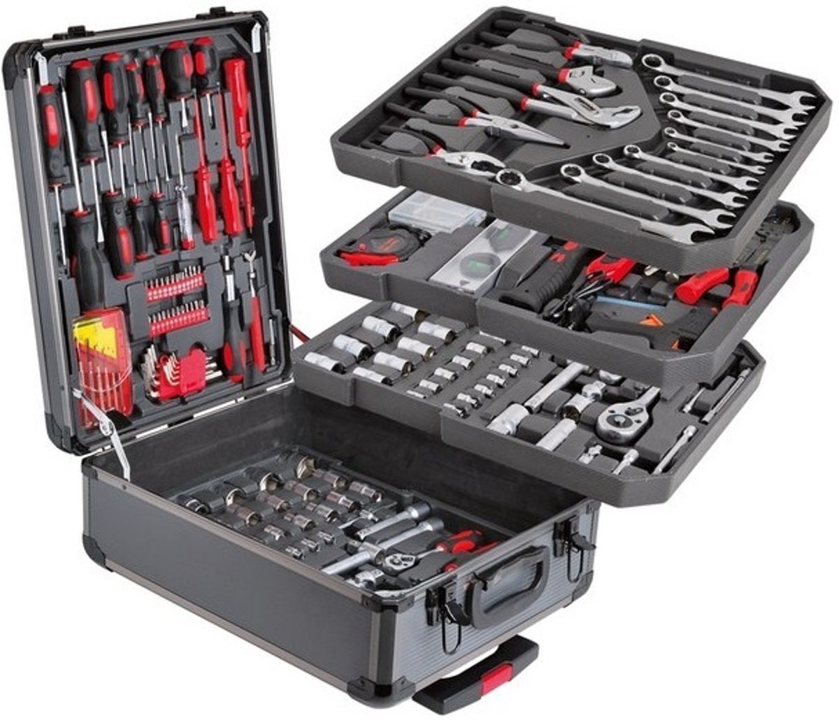 Swiss Kraft – Professional Tool Box – 256 Pieces – Reezolv