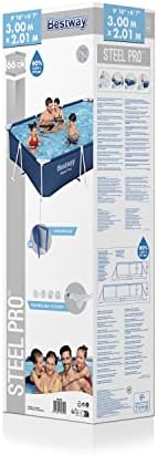 BESTWAY Piscina Desmontable Tubular Infantil Steel Pro 300x201x66cm Azul - Imagen 3