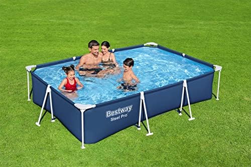 BESTWAY Piscina Desmontable Tubular Infantil Steel Pro 300x201x66cm Azul - Imagen 2
