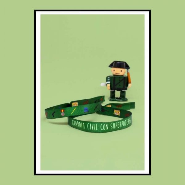 PULSERA GUARDIA CIVIL CON SUPERPODERES