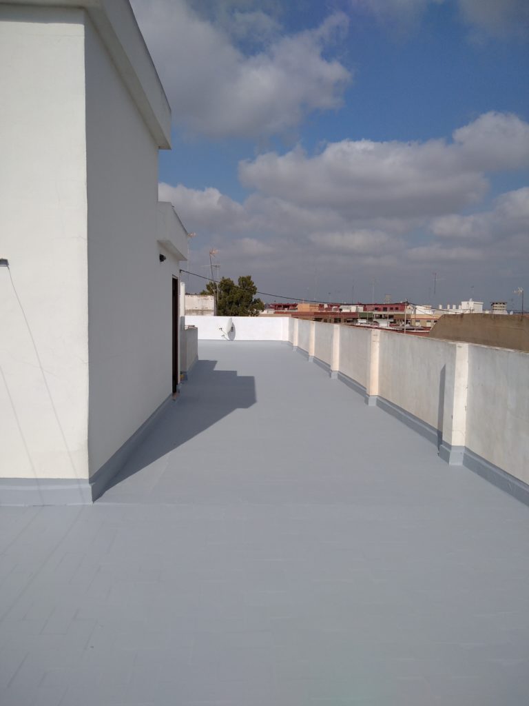 Reparacion de terraza en comunidad de propietarios en Valencia