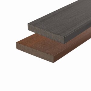 Gardendecking composiet kantplank 2,3x13,8x300cm grey wood