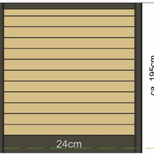 Berton sleufpaal Zaan gecoat tussenmodel 275