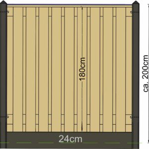 Berton paal IJssel gecoat driewegsmodel 280