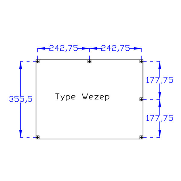 DHZ Plat dak Wezep