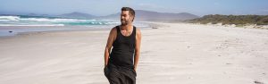 Peter Munthe-Kaas on a beach in new zealand -I want to live the rest of my time well header