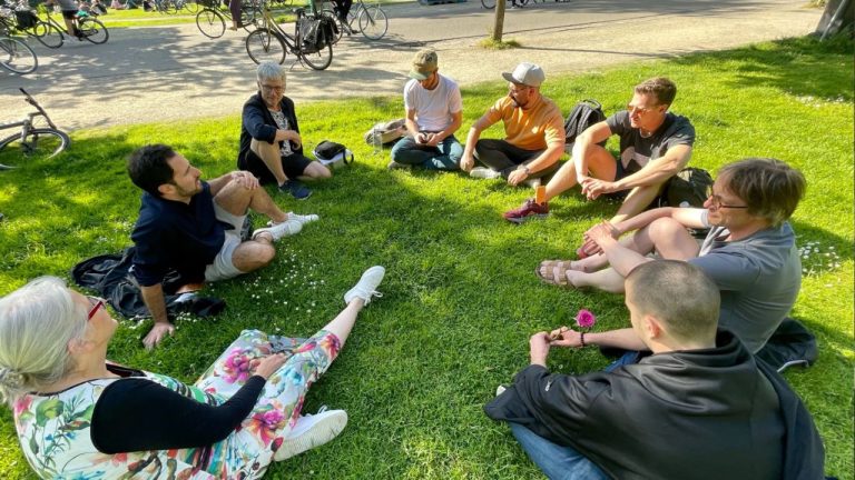 We-flow outside in amsterdam